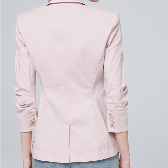 Ruched-Sleeve Blazer - Picture 3 of 5